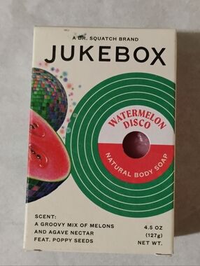 JUKEBOX Watermelon Disco Natural Body Soap